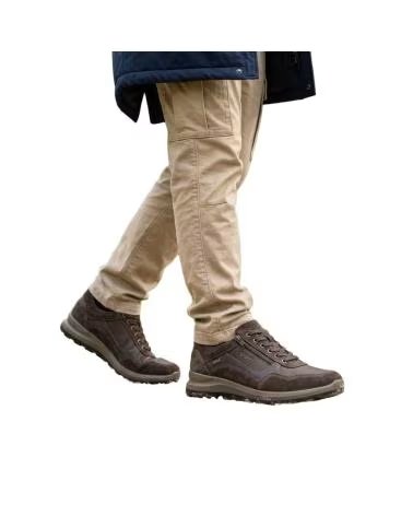 JOSEF SEIBEL MARLEY 50 ZAPATILLAS DE PIEL NUBUCK MARRÓN MARRON