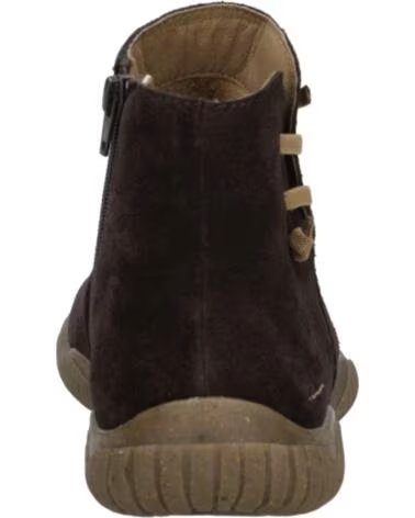 JOSEF SEIBEL WYNONA 17 STIVALETTI IN PELLE NUBUCK MARRONE MARRON