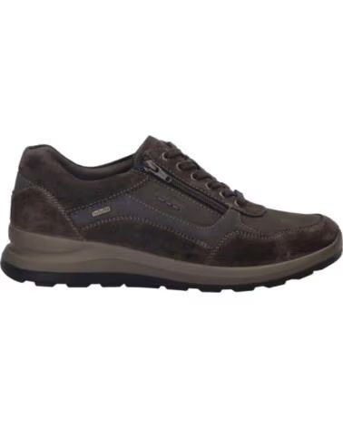 JOSEF SEIBEL MARLEY 50 ZAPATILLAS DE PIEL NUBUCK MARRÓN MARRON