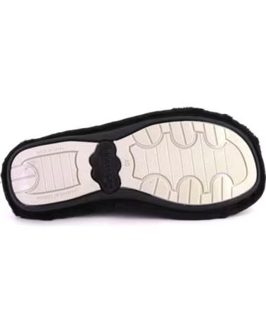 COSDAM 1428 ZAPATILLAS DE CASA ROUTE 66 NEGRO