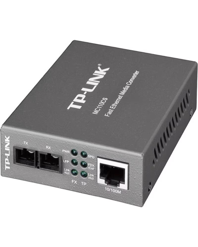 TP-LINK Conversor fibra tp - link mc110cs 10 - 100m