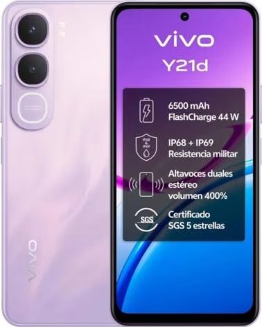 VIVO Y21D 5G 6,68 ZOLL 6GB 256GB IP69 LAVENDEL LILA