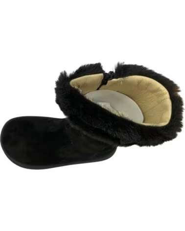 CRIOS BOREAL SCHWARZE LEDERSTIEFEL NEGRO
