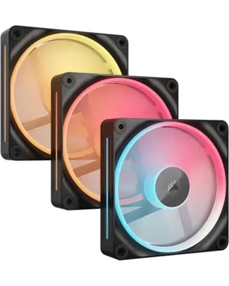 CORSAIR Ventilador caja lx360 - r icue link rgb 3x 120mm