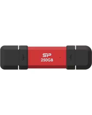 SILICON POWER SP Memoria USB DS72 250GB USB AC 3 2 Gen2 Rojo