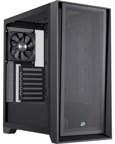 EINAREX Caja atx semitorre p600 core negra excs - pl - 600c - b