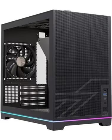 EINAREX Caja ordenador gaming pm300 core matx cristal templado negra