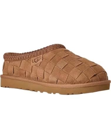 UGG 1186330 TASMAN WOVEN ZAPATILLAS DE ESTAR POR CASA CASTAÑO CHESTNUT