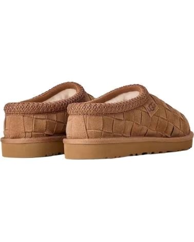 UGG 1186330 TASMAN WOVEN ZAPATILLAS DE ESTAR POR CASA CASTAÑO CHESTNUT