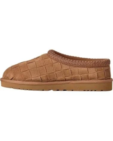 UGG 1186330 TASMAN WOVEN ZAPATILLAS DE ESTAR POR CASA CASTAÑO CHESTNUT