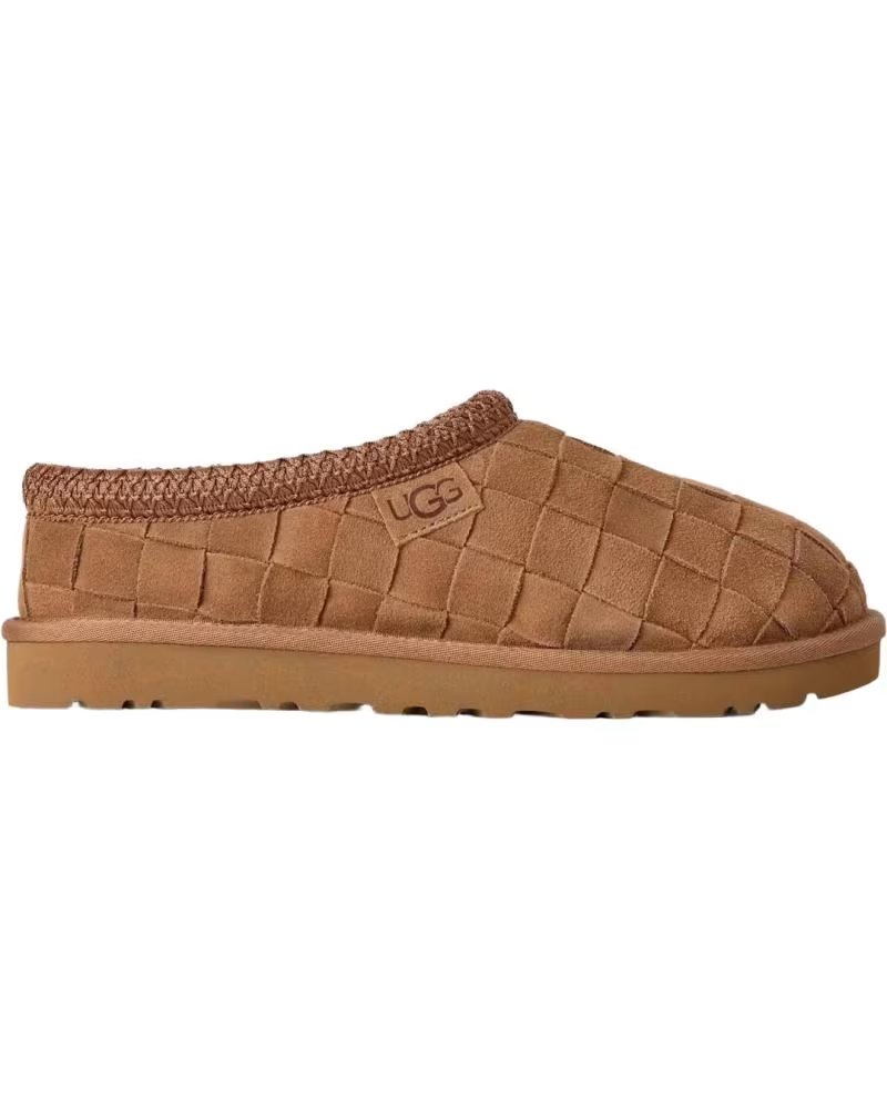 UGG 1186330 TASMAN WOVEN ZAPATILLAS DE ESTAR POR CASA CASTAÑO CHESTNUT