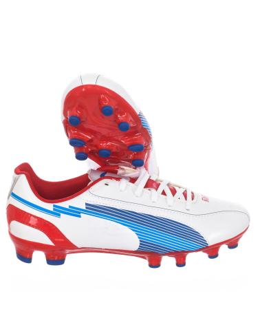 boy Trainers PUMA ZAPATILLA DEPORTIVO EVO SPEED 5FG JR BLANCO-ROJO