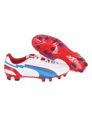 boy Trainers PUMA ZAPATILLA DEPORTIVO EVO SPEED 5FG JR BLANCO-ROJO