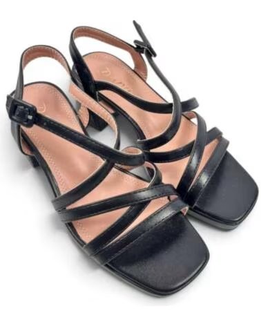 DANA SANDALIA TACON VESTIR 133484 NEGRO