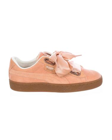 Sportivo per Donna e Bambina PUMA ZAPATILLA DEPORTIVA BASKET HEART CORDUROV ROSA