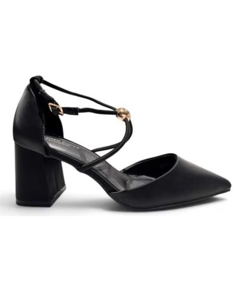 ETAREO SHOES DAMEN ELEGANT PARTY ABSATZSCHUHE 133521 NEGRO