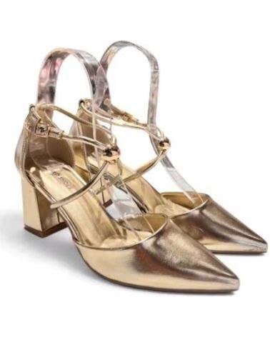 ETEREO SHOES DAMEN ELEGANT- UND PARTY-PUMPS 133522 GOLD ORO
