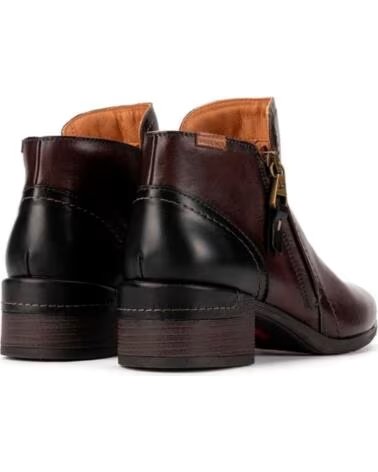PIKOLINOS BOTINES DE TACÓN W6W-8648 MARRóN