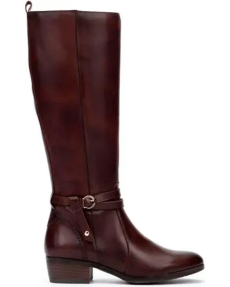 PIKOLINOS BOTAS PLANAS MUJER W1U-9764 MARRÓN