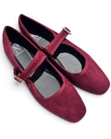 NIKO AMORE FLACHE DAMEN BALLERINA 133652 BORDEAUX BURDEOS