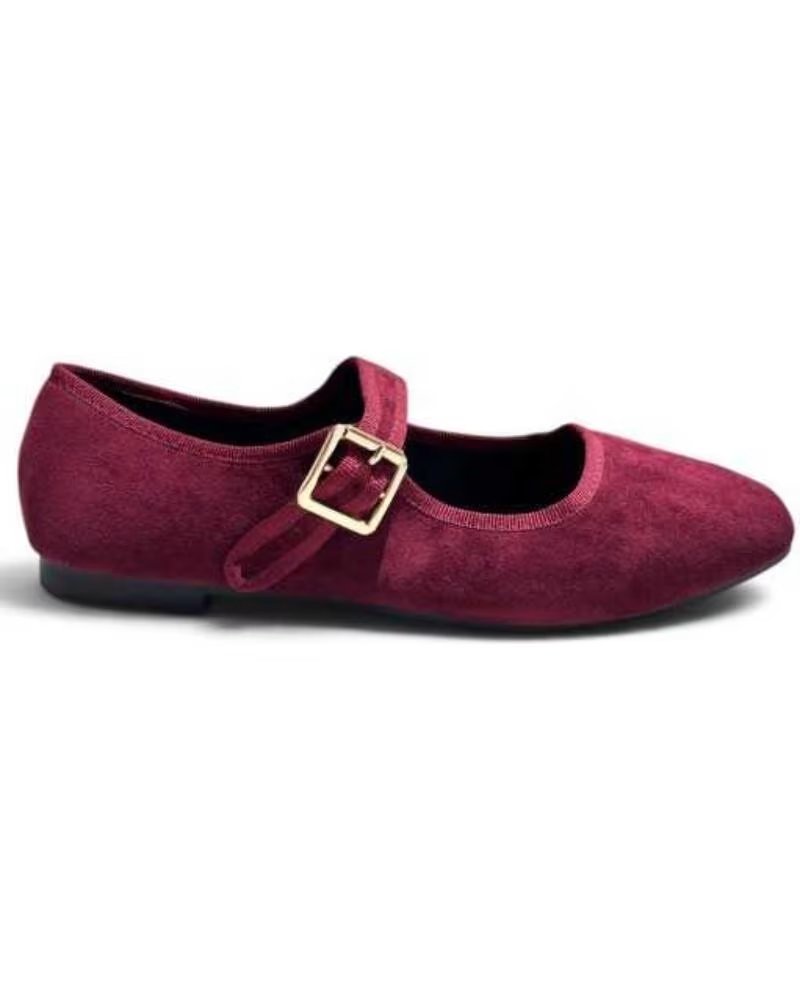 NIKO AMORE FLACHE DAMEN BALLERINA 133652 BORDEAUX BURDEOS