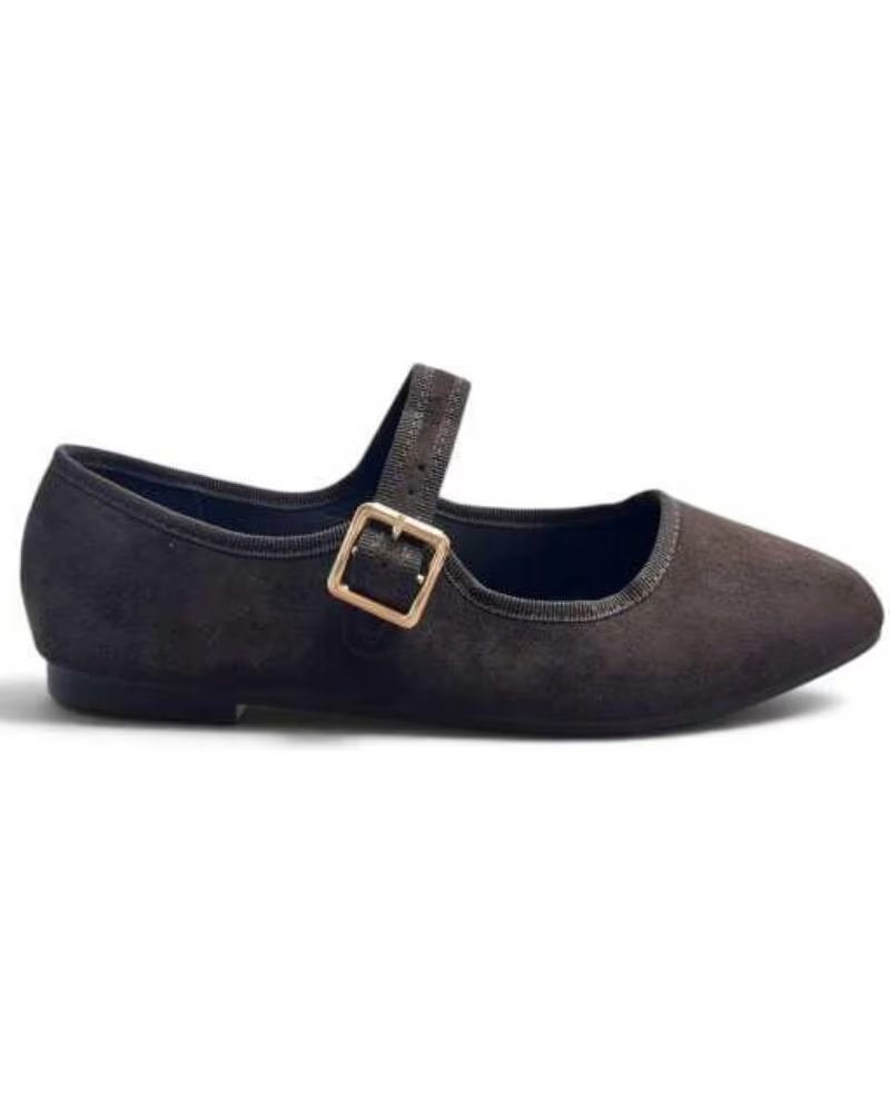 NIKO AMORE FLACHE DAMEN BALLERINA BRAUN 133650 MARRON