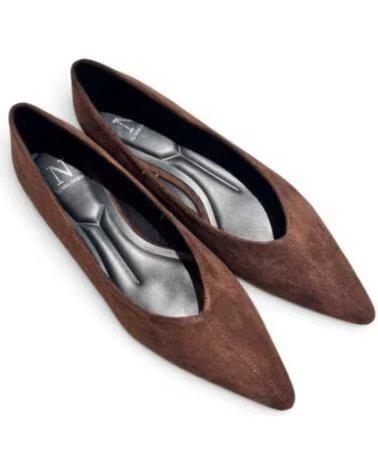 NIKO AMORE FLACHE BALLERINA 133646 MARRON