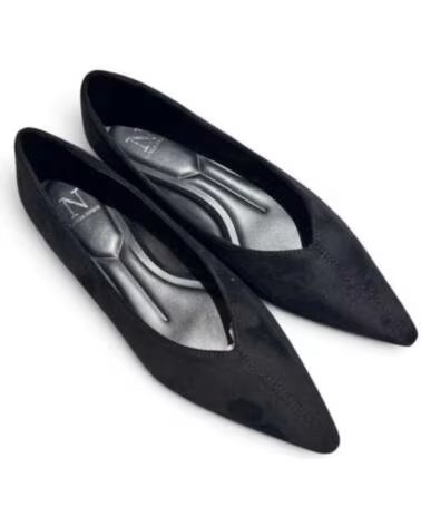 NIKO AMORE FLACHE DAMEN BALLERINAS 133645 NEGRO