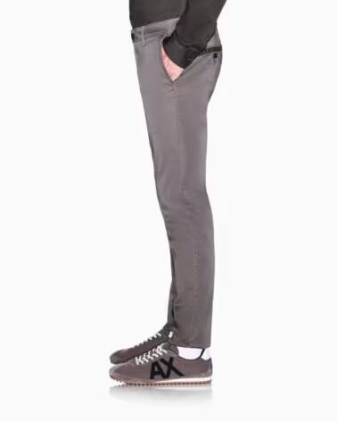 ARMANI EXCHANGE PANTALON ÉLASTIQUE MARRóN