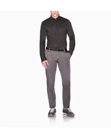 ARMANI EXCHANGE PANTALON ÉLASTIQUE MARRóN