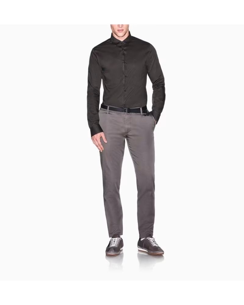 ARMANI EXCHANGE PANTALON ÉLASTIQUE MARRóN