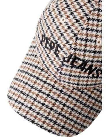PEPE JEANS GORRA ESTAMPADA CUADROS MULTICOLOR