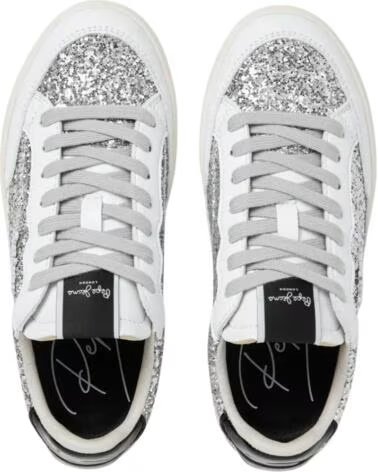 PEPE JEANS BASKETS MODE FILLE ARGENT PLATA