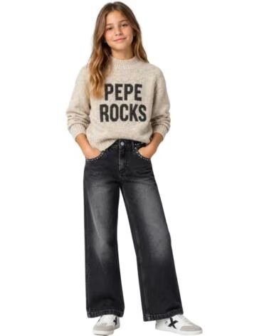 PEPE JEANS MADCHEN PULLOVER MORADO