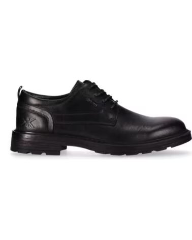 CHIKA10 COMUNAL 04 HERREN LEDERSCHUHE IN SCHWARZ NEGRO-BLACK