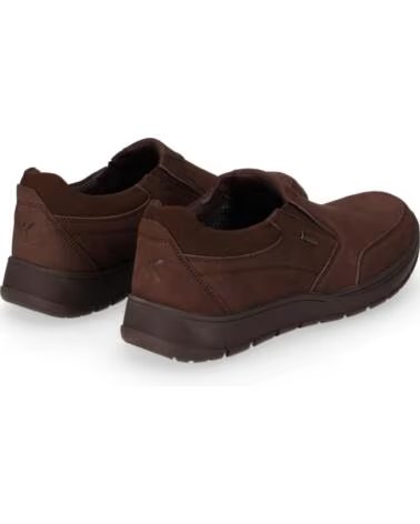 CHIKA10 PICUAL 03 ZAPATOS DE PIEL DE HOMBRE MARRON-BROWN