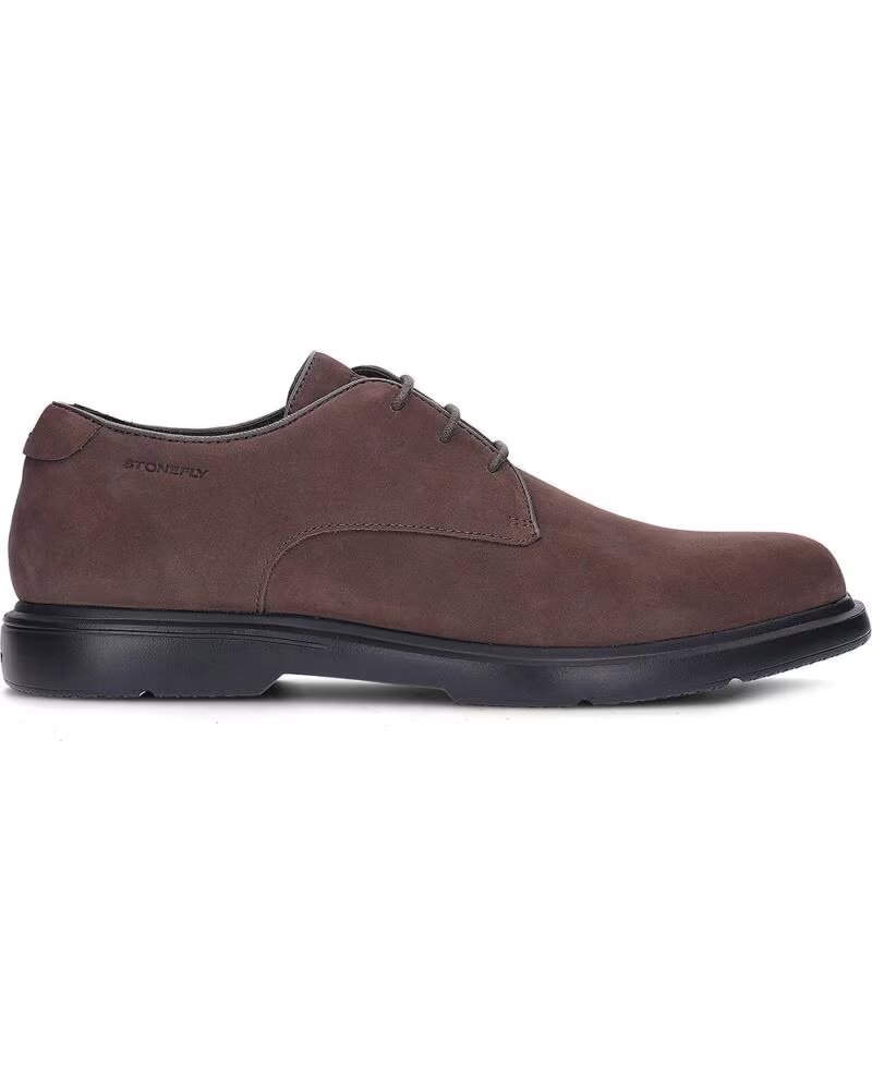 STONEFLY HERRENSCHNÜRSCHUHE 224015 TRUMAN 12 NOBUCK COFFEE