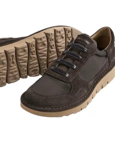 PANCHIC P05 SNEAKER AUS LEDER UND NYLON BRAUN MARRON