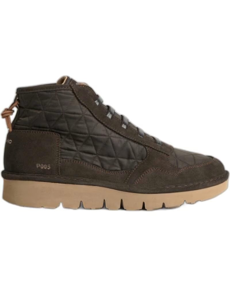 PANCHIC STIVALETTO P5 FODERATO MARRONE MARRON