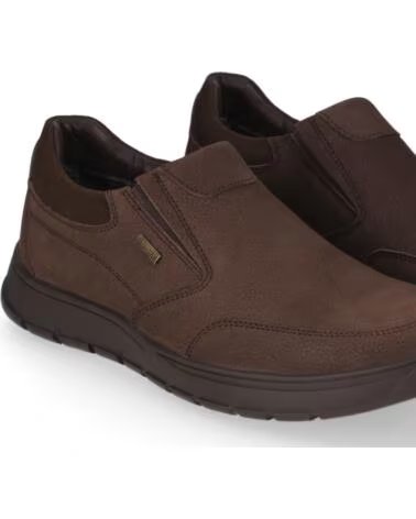CHIKA10 PICUAL 03 ZAPATOS DE PIEL DE HOMBRE MARRON-BROWN