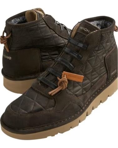 PANCHIC STIVALETTO P5 FODERATO MARRONE MARRON