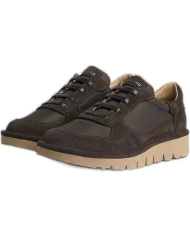 PANCHIC P05 SNEAKER AUS LEDER UND NYLON BRAUN MARRON