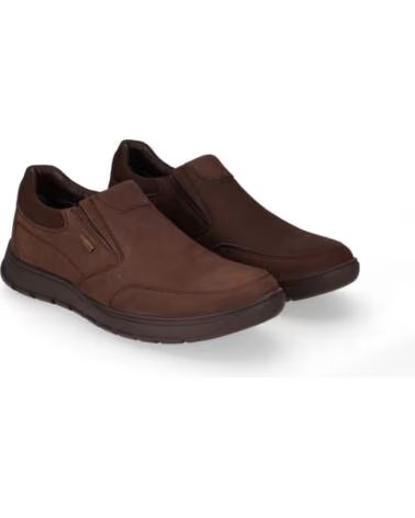 CHIKA10 PICUAL 03 ZAPATOS DE PIEL DE HOMBRE MARRON-BROWN