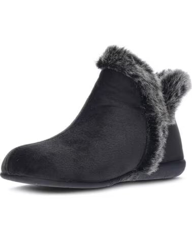 VUL-LADI ALASKA 3207 BOTAS DE CASA COM PELO NEGRO