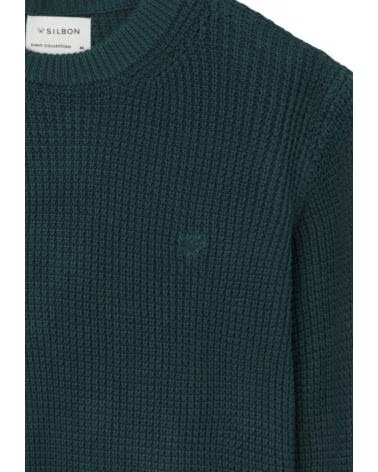 SILBON HERRENPULLOVER GRÜN VERDE