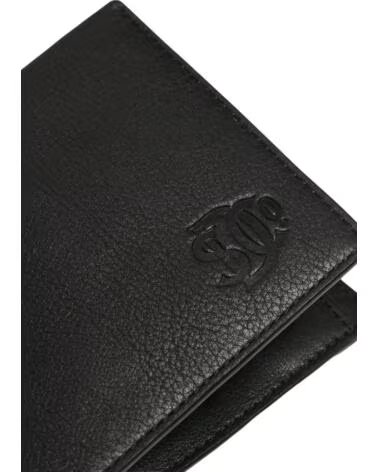 SUPERDRY CARTEIRA EM PELE PRETA NEGRO