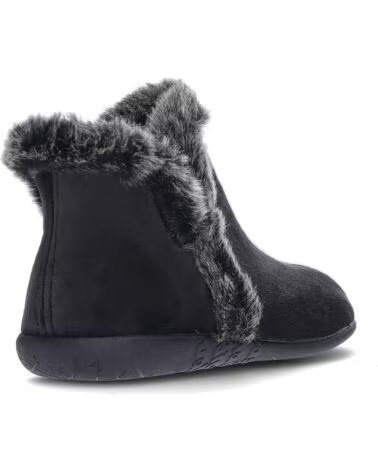 VUL-LADI ALASKA 3207 BOTAS DE CASA COM PELO NEGRO