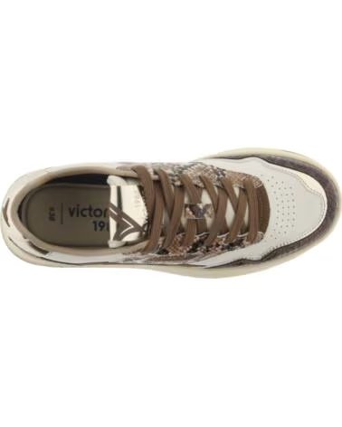 VICTORIA 8800132 SNAKE DAMEN SNEAKER BRAUN MARRON