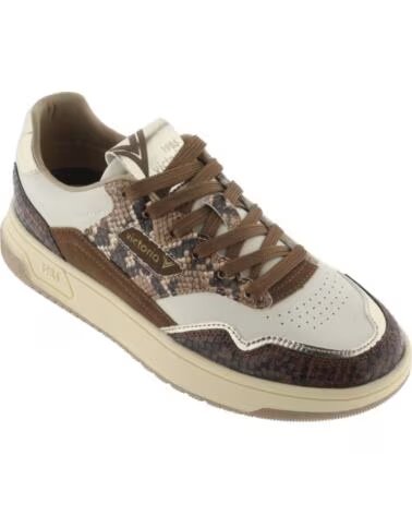 VICTORIA 8800132 SNAKE DAMEN SNEAKER BRAUN MARRON