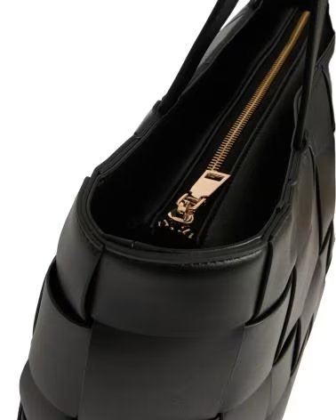 MORGAN BOLSO TOTE TRENZADO 2LILY NEGRO